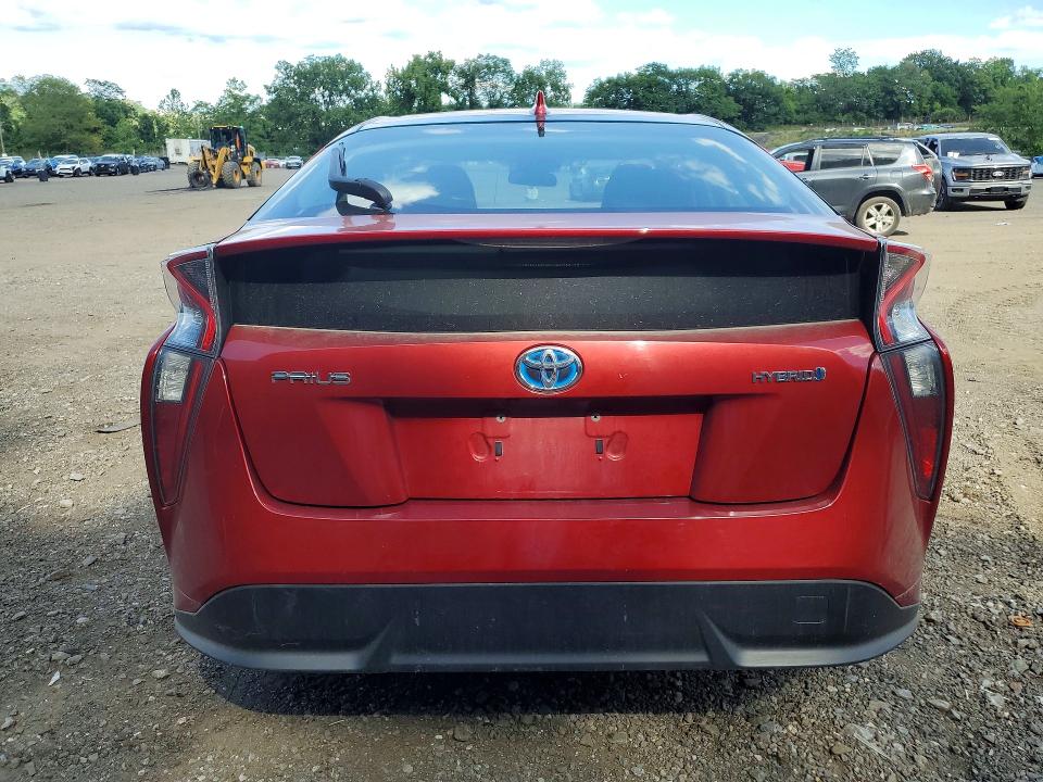 2017 Toyota Prius VIN JTDKARFU6H3528205 COPART salvage auction — FRONT END, Ny - Mv-907A Salvage Certificate, sold $425 on 2026-07-28 (photo 6)