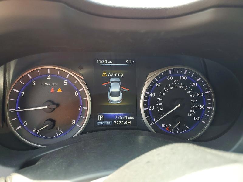 2016 Infiniti Q50 VIN JN1CV7AP2GM203092 COPART salvage auction — SIDE, GA - CERT OF TITLE-SALVAGE, sold $2,850 on 2026-07-31 (photo 9)
