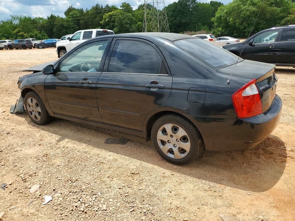 2006 Kia Spectra VIN KNAFE121765215147 COPART salvage auction — FRONT END, Nc - Salvage Certificate Of Title, sold $275 on 2026-07-13 (photo 2)