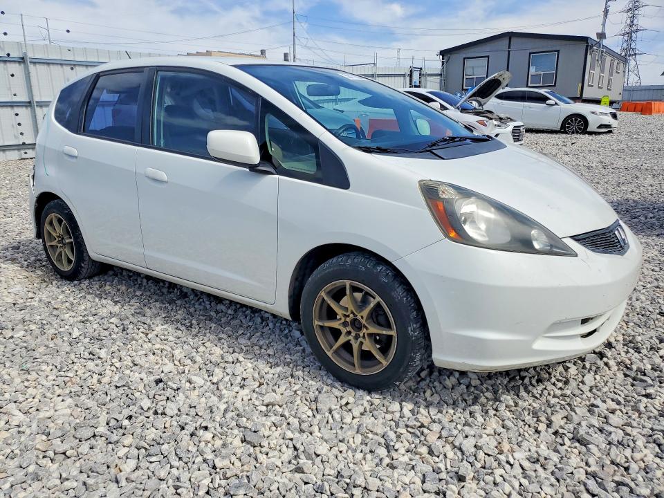 2012 Honda Fit VIN JHMGE8G38CC027477 COPART salvage auction — REAR END, Ca - Salvage Certificate, sold $1,650 on 2026-07-13 (photo 4)