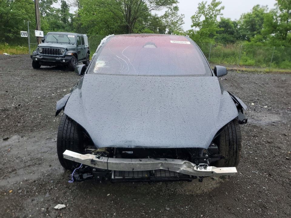 2024 Tesla Model x VIN 7SAXCDE54RF445506 COPART salvage auction — FRONT END, Nj - Cert Of Title-Slvg Lemon Law, sold $18,200 on 2026-07-28 (photo 5)