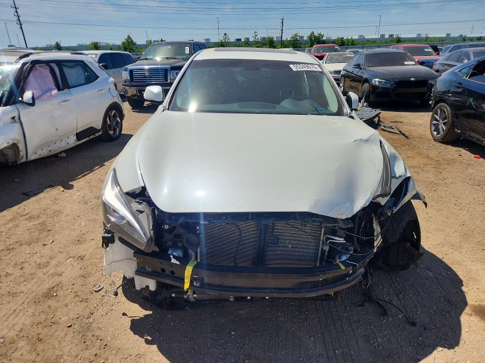 2019 Infiniti Q70 VIN JN1BY1AR8KM580066 COPART salvage auction — FRONT END, Il - Salvage Certificate, sold $300 on 2026-07-28 (photo 5)