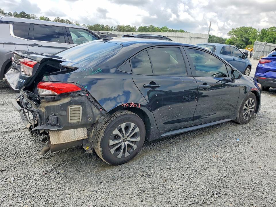 2022 Toyota Corolla VIN JTDEAMDE5NJ049647 COPART salvage auction — REAR END, Ga - Cert Of Title-Salvage, sold $5,600 on 2026-07-20 (photo 3)
