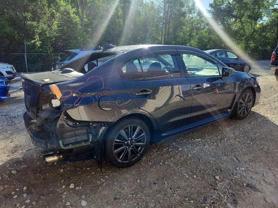 2017 Subaru Wrx VIN JF1VA1B69H9822884 COPART salvage auction — REAR END, Oh - Cert Of Title-Salvage, sold $5,900 on 2026-07-08 (photo 3)