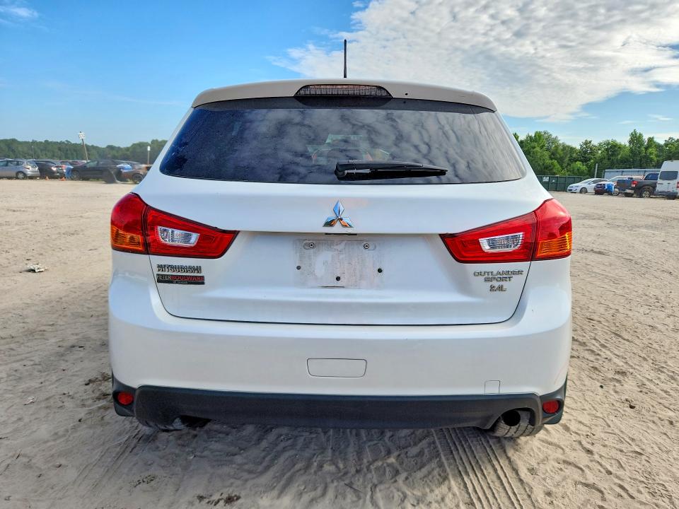 2015 Mitsubishi Outlander VIN 4A4AP3AW5FE040776 COPART salvage auction — FRONT END, Fl - Cert Of Title Slvg Rebuildable, sold $1,750 on 2026-07-10 (photo 6)