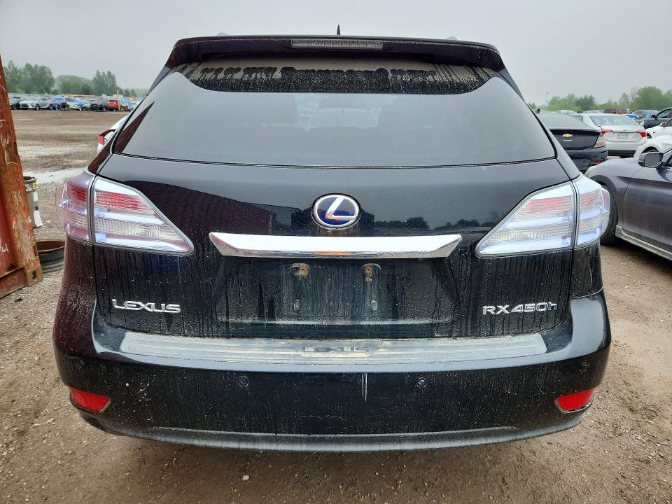 2010 Lexus Rx 450h VIN JTJBC1BA9A2020911 COPART salvage auction — FRONT END, On - Permit No Brand - Unfit, sold $3,600 on 2026-07-07 (photo 6)