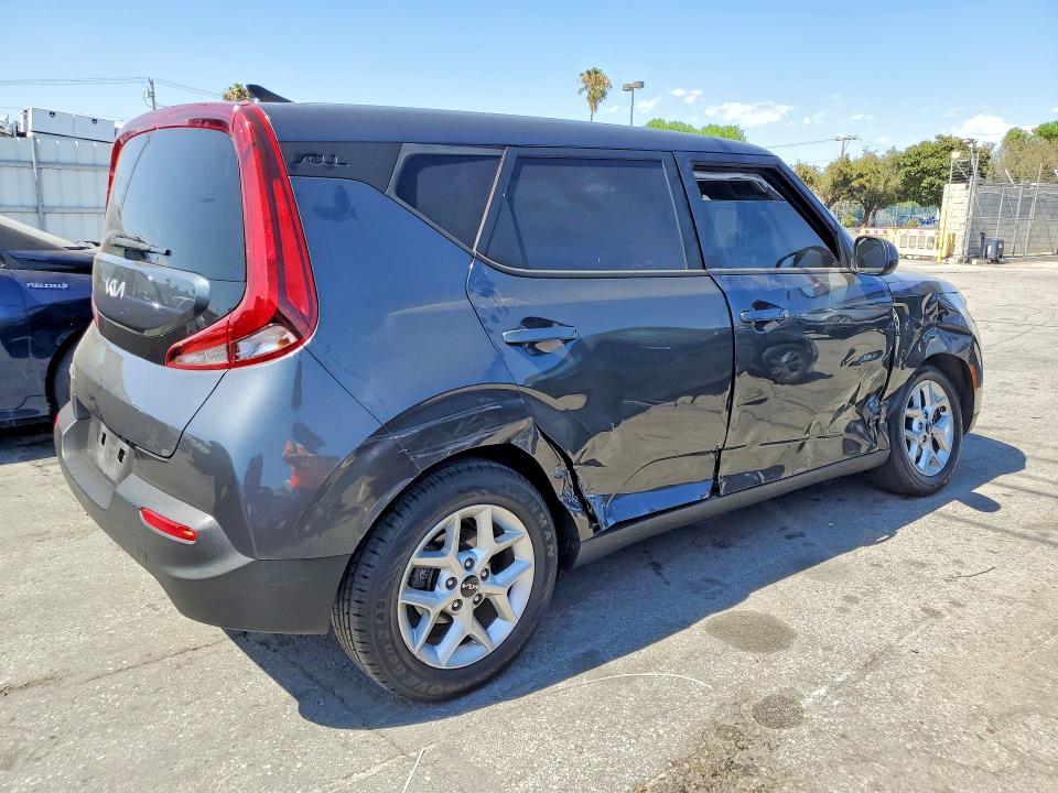 2022 Kia Soul VIN KNDJ23AU4N7831775 COPART salvage auction — SIDE, Ca - Salvage Certificate, sold $900 on 2026-07-23 (photo 3)