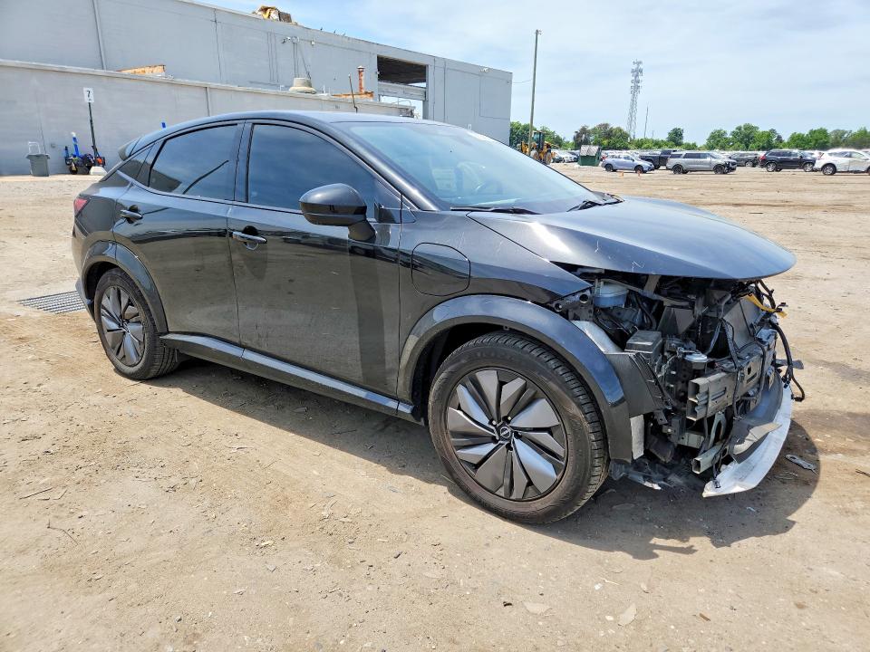 2023 Nissan Ariya VIN JN1DF0BB6PM703106 COPART salvage auction — FRONT END, VA - CERT OF TITLE - SALVAGE, sold $2,100 on 2026-07-29 (photo 4)