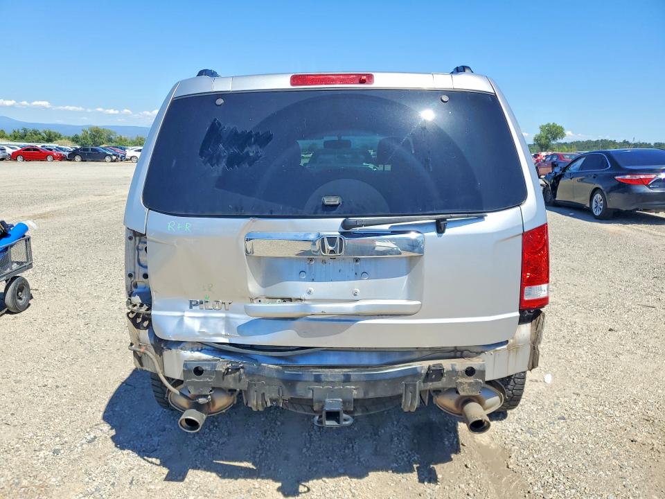 2010 Honda Pilot VIN 5FNYF3H52AB015587 COPART salvage auction — REAR END, CA - SALVAGE CERTIFICATE, sold $1,700 on 2026-07-06 (photo 6)
