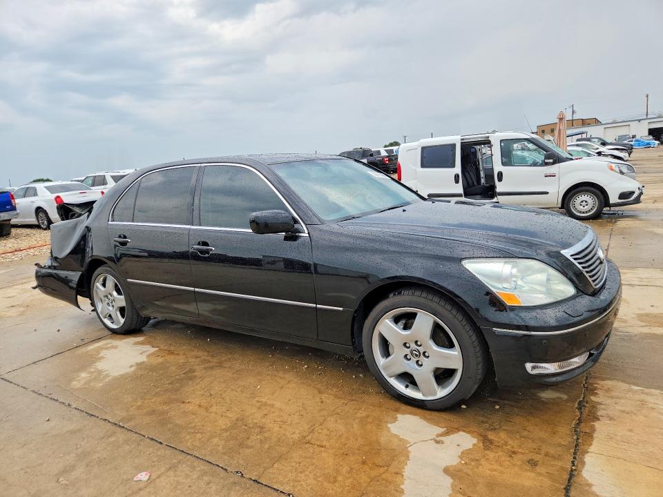 2005 Lexus Ls VIN JTHBN36F350174559 COPART salvage auction — REAR END, Tx - Salvage Vehicle Title, sold $250 on 2026-07-16 (photo 4)