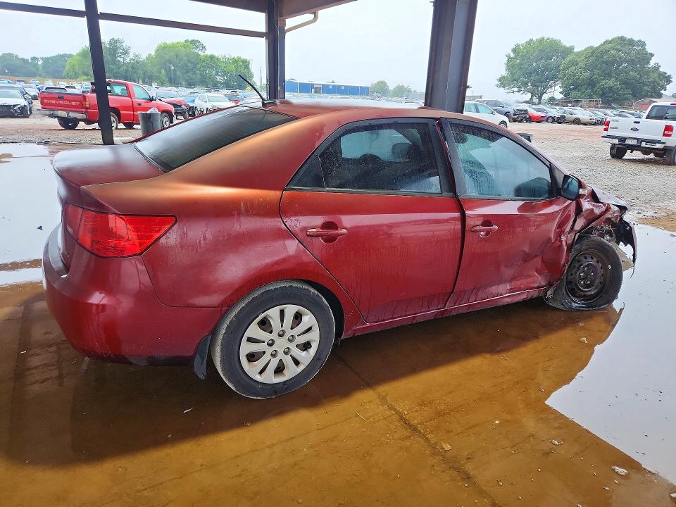 2010 Kia Forte VIN KNAFU4A26A5863182 COPART salvage auction — FRONT END, Al - Cert Of Title-Salvage Title, sold $275 on 2026-07-22 (photo 3)