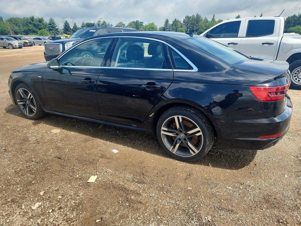 2017 Audi A4 VIN WAUENAF43HN038941 COPART salvage auction — FRONT END, Il - Salvage Certificate, sold $4,650 on 2026-07-21 (photo 2)
