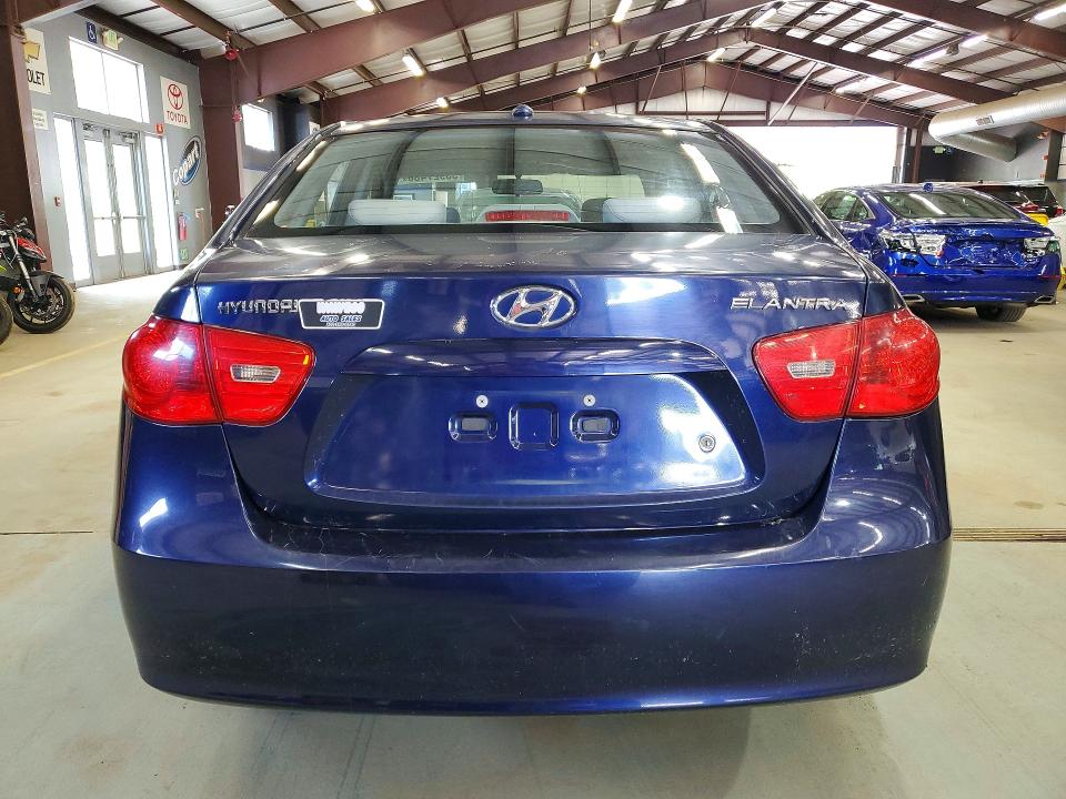 2008 Hyundai Elantra VIN KMHDU46D88U564387 COPART salvage auction — FRONT END, Vt - Certificate Of Title (P), sold $725 on 2026-07-16 (photo 6)