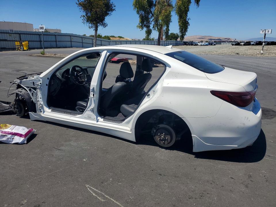 2018 Infiniti Q50 VIN JN1EV7AP9JM356181 COPART salvage auction — VANDALISM, Salvage Title, sold $275 on 2026-07-15 (photo 2)