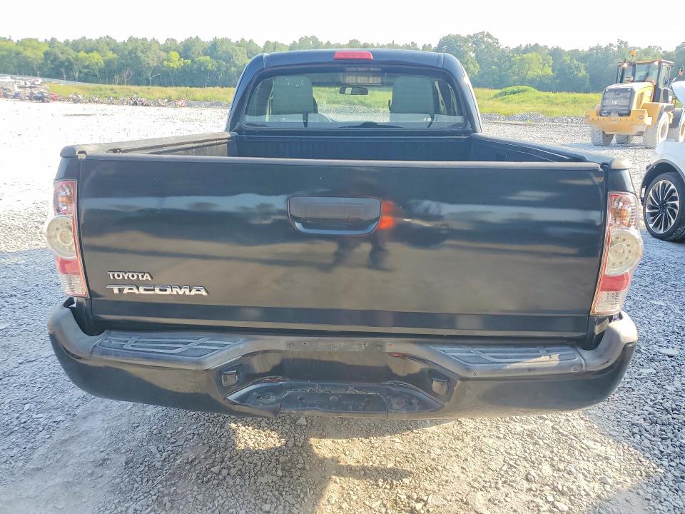 2012 Toyota Tacoma VIN 5TFTX4CN9CX021268 COPART salvage auction — REAR END, Tx - Certificate Of Title, sold $4,500 on 2026-07-09 (photo 6)