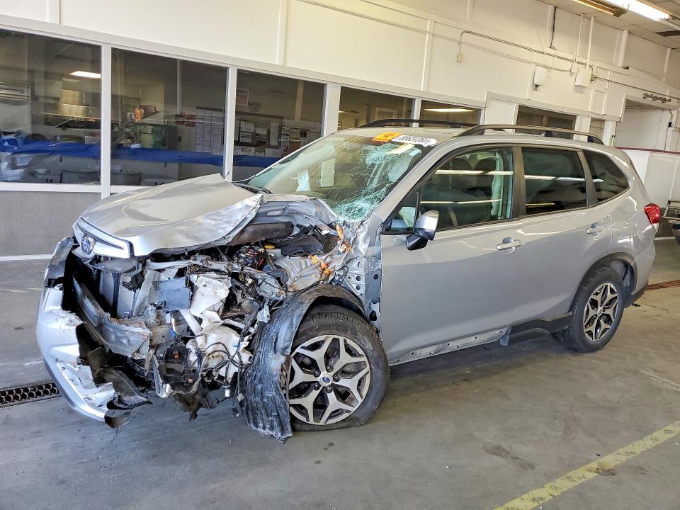 2021 Subaru Forester VIN JF2SKAJC1MH556442 COPART salvage auction — FRONT END, Wa - Bill Of Sale, sold $1,500 on 2026-07-10 (photo 1)