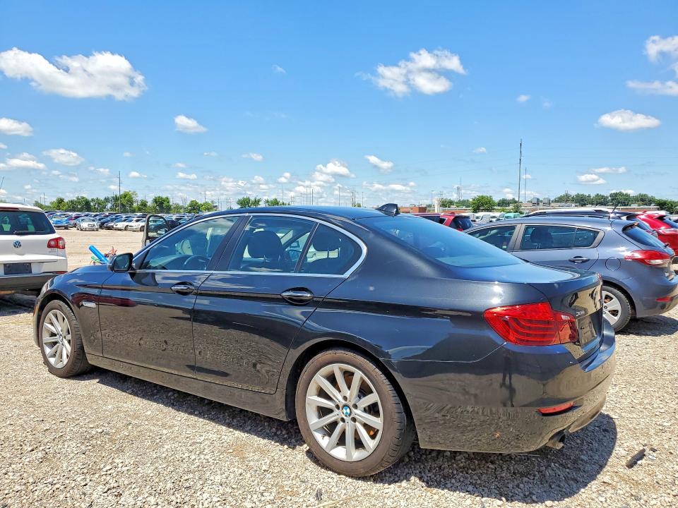 2015 BMW 5er VIN WBA5B3C54FD543729 COPART salvage auction — WATER/FLOOD, Ia - Cert Of Title-Salvage Title, sold $1,050 on 2026-07-22 (photo 2)