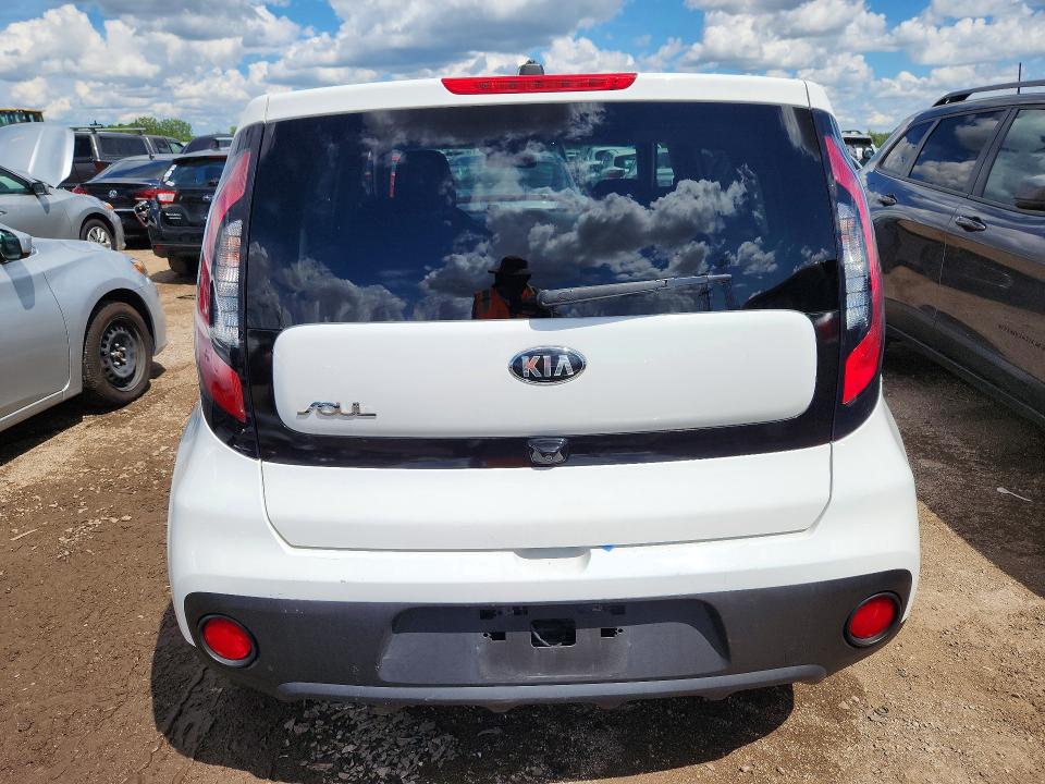 2019 Kia Soul VIN KNDJN2A29K7918521 COPART salvage auction — FRONT END, IL - SALVAGE CERTIFICATE, sold $1,900 on 2026-07-30 (photo 6)