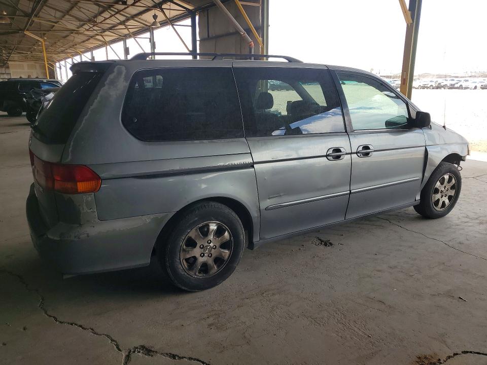 2002 Honda Odyssey VIN 2HKRL18632H522043 COPART salvage auction — FRONT END, Az - Certificate Of Title, sold $475 on 2026-08-19 (photo 3)