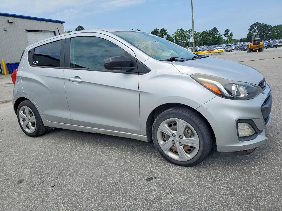 2020 Chevrolet Spark VIN KL8CB6SA6LC454541 COPART salvage auction — FRONT END, NC - DEALER ONLY CLEAN TITLE, sold $950 on 2026-07-14 (photo 4)