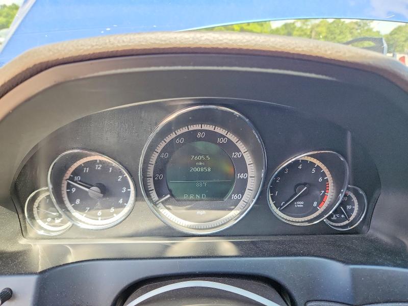2011 Mercedes-benz E-class VIN WDDKJ5GB3BF070365 COPART salvage auction — MINOR DENT/SCRATCHES, Al - Certificate Of Title (P), sold $850 on 2026-07-20 (photo 9)