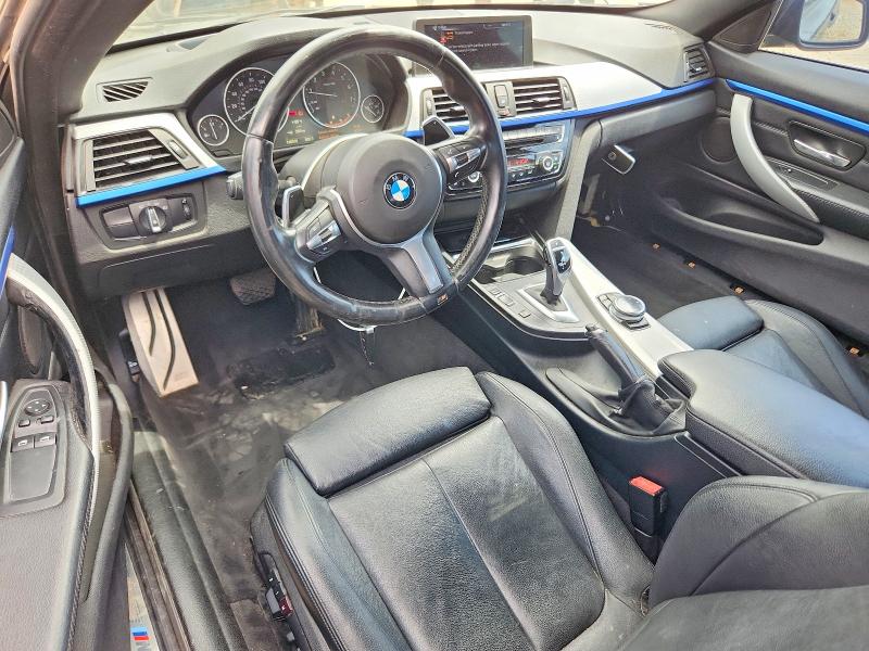 2014 BMW 4er VIN WBA3N7C55EK221410 COPART salvage auction — FRONT END, Tn - Certificate Of Title, sold $1,700 on 2026-07-07 (photo 8)