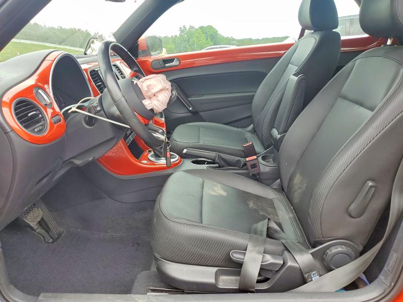 2017 Volkswagen Beetle VIN 3VW517AT2HM823149 COPART salvage auction — FRONT END, Nc - Salvage Certificate Of Title, sold $775 on 2026-07-23 (photo 7)