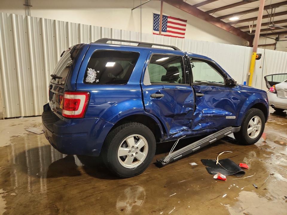 2008 Ford Escape VIN 1FMCU03Z88KB25321 COPART salvage auction — SIDE, PA - CERTIFICATE OF SALVAGE, sold $825 on 2026-07-10 (photo 3)