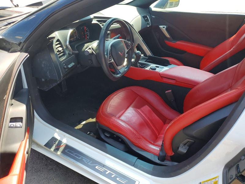 2017 Chevrolet Corvette stingray VIN 1G1YJ2D78H5107338 COPART salvage auction — WATER/FLOOD, Fl - Cert Of Title-Slvg Rebld Flood (P), sold $23,300 on 2026-07-07 (photo 8)
