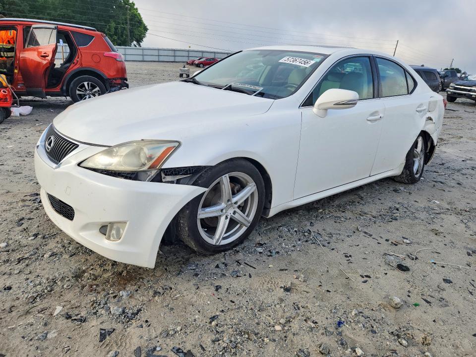 2010 Lexus Is 250 VIN JTHBF5C20A2097285 COPART salvage auction — SIDE, GA - CERT OF TITLE-SALVAGE (P), sold $325 on 2026-07-15 (photo 1)