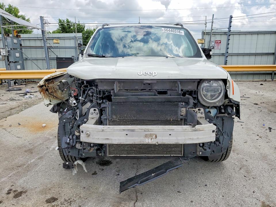 2019 Jeep Renegade VIN ZACNJBD12KPK10000 COPART salvage auction — FRONT END, ID - SALVAGE CERTIFICATE OF TITLE, sold $3,100 on 2026-08-03 (photo 5)