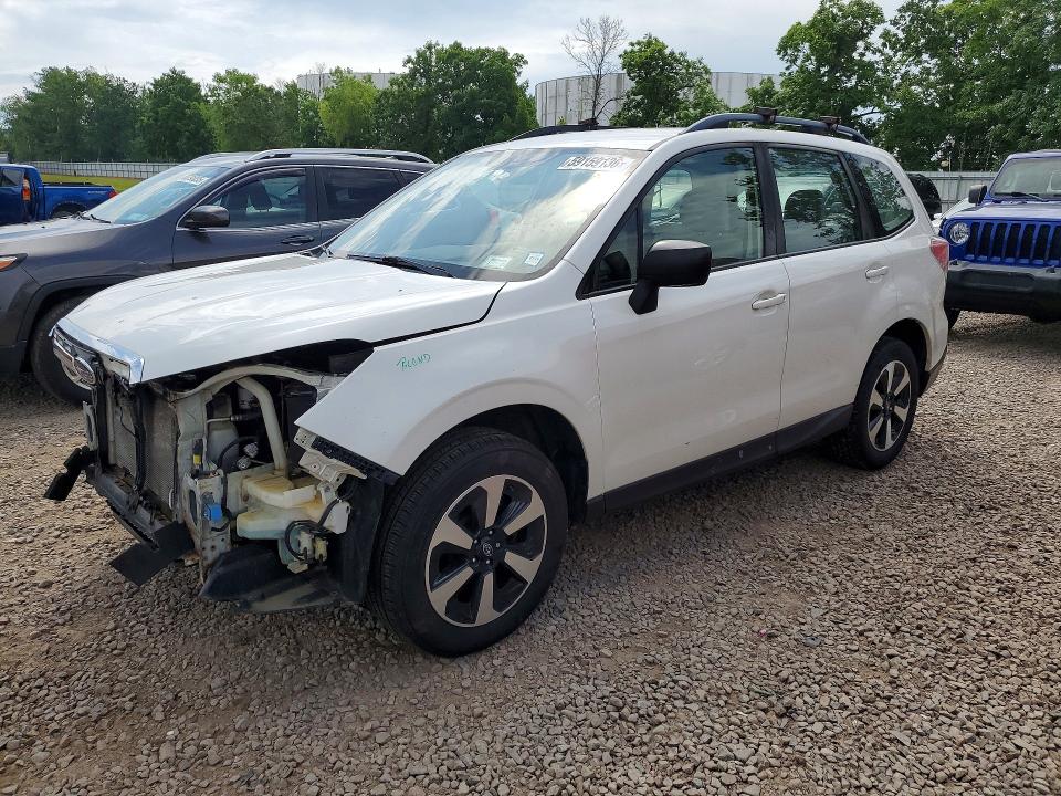 2017 Subaru Forester VIN JF2SJABC3HH528715 COPART salvage auction — FRONT END, Ny - Mv-907A Salvage Certificate, sold $250 on 2026-07-20 (photo 1)
