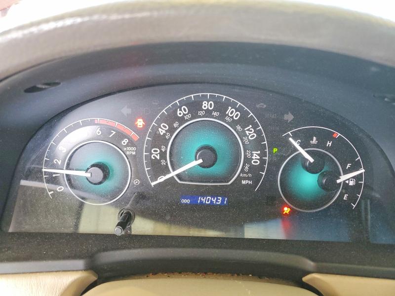 2008 Toyota Camry VIN 4T1FA38P18U155750 COPART salvage auction — REAR END, GA - CERT OF TITLE-SALVAGE (P), sold $500 on 2026-07-02 (photo 9)