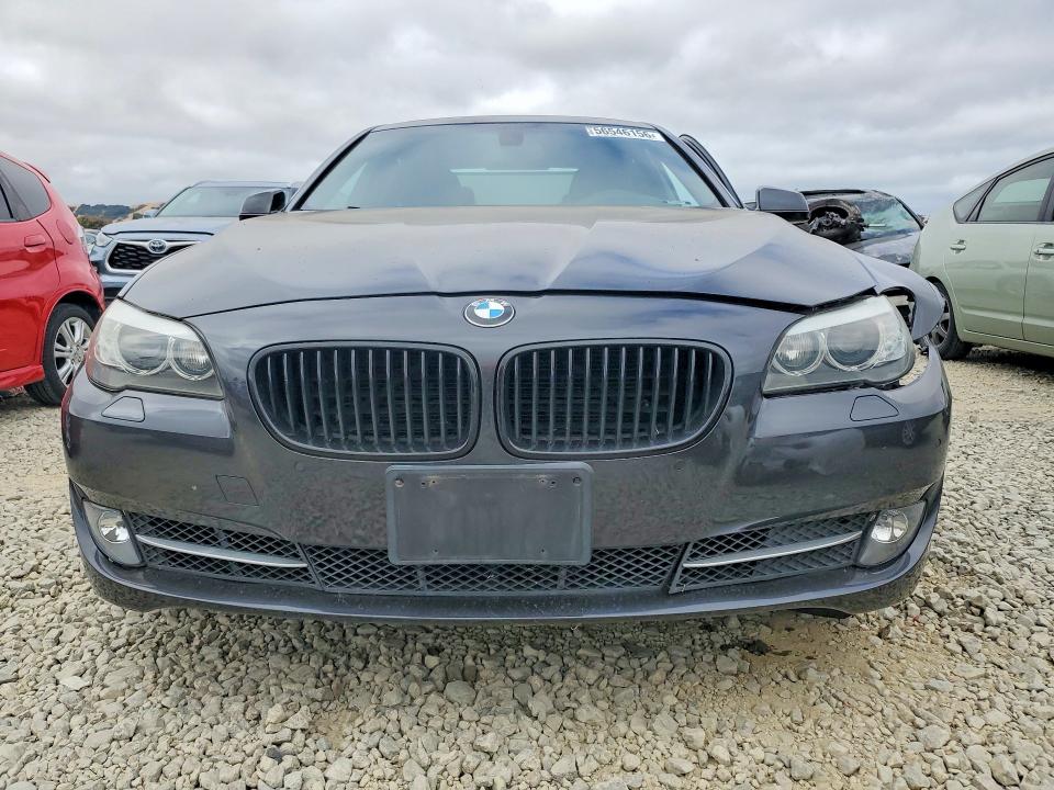2012 BMW 5 series VIN WBAFR9C54CDV58374 COPART salvage auction — FRONT END, Ca - Salvage Certificate, sold $525 on 2026-07-14 (photo 5)
