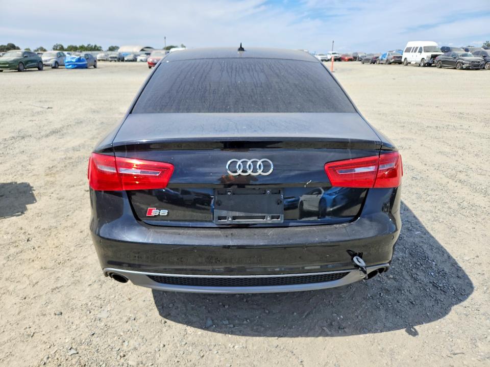 2014 Audi A6 VIN WAUHGAFC0EN113623 COPART salvage auction — FRONT END, Ca - Salvage Certificate, sold $650 on 2026-07-16 (photo 6)
