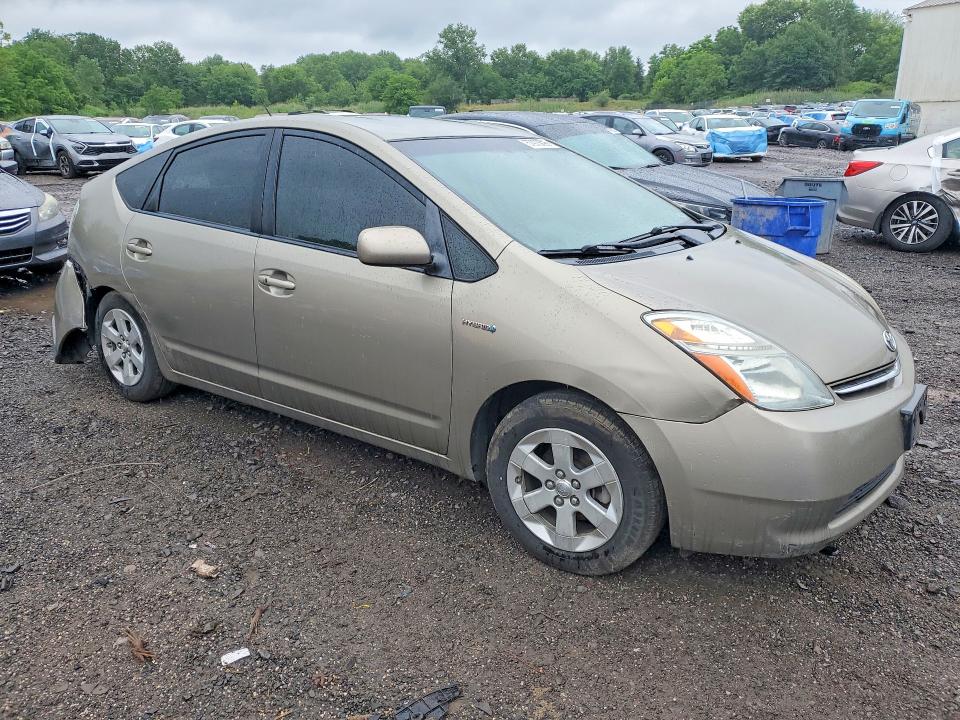 2007 Toyota Prius VIN JTDKB20U277684455 COPART salvage auction — REAR END, Pa - Certificate Of Salvage, sold $15 on 2026-07-08 (photo 4)