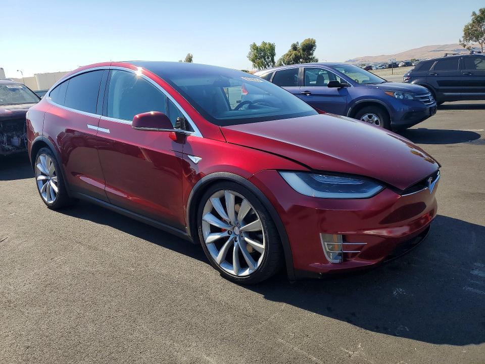 2016 Tesla VIN 5YJXCBE46GFS00289 COPART salvage auction — FRONT END, Ca - Dis/Dlr/Exp App For Dup Clean, sold $14,800 on 2026-07-20 (photo 4)
