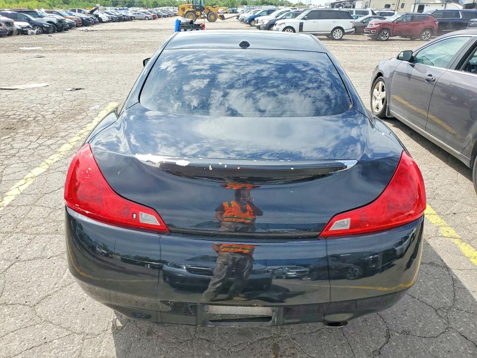2009 Infiniti G VIN JNKCV64F39M651448 COPART salvage auction — FRONT END, Mi - Certificate Of Title, sold $700 on 2026-07-31 (photo 6)