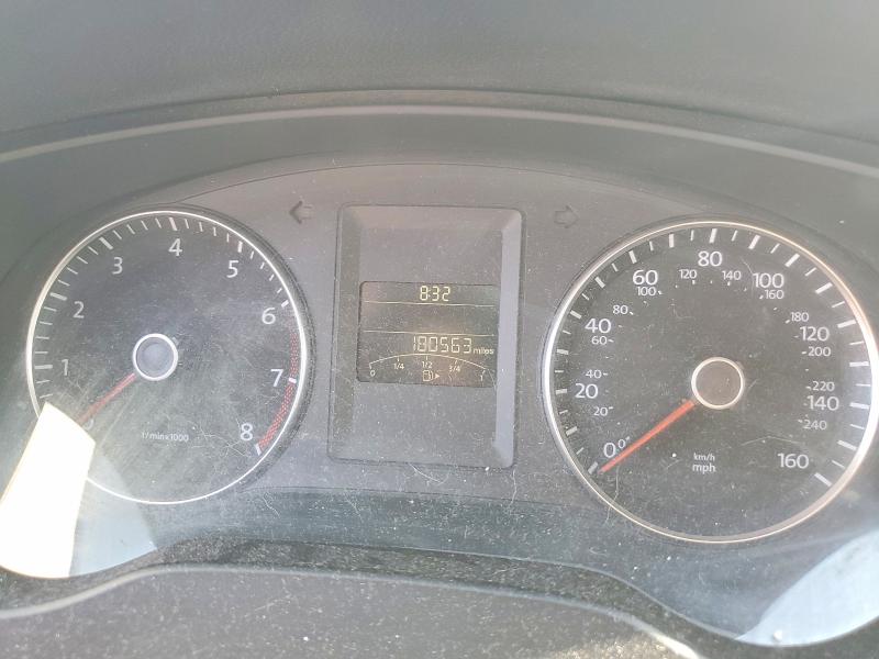 2013 Volkswagen Jetta VIN 3VWDP7AJ2DM398860 COPART salvage auction — FRONT END, Az - Cert Of Title - Salvage, sold $1,950 on 2026-07-02 (photo 9)