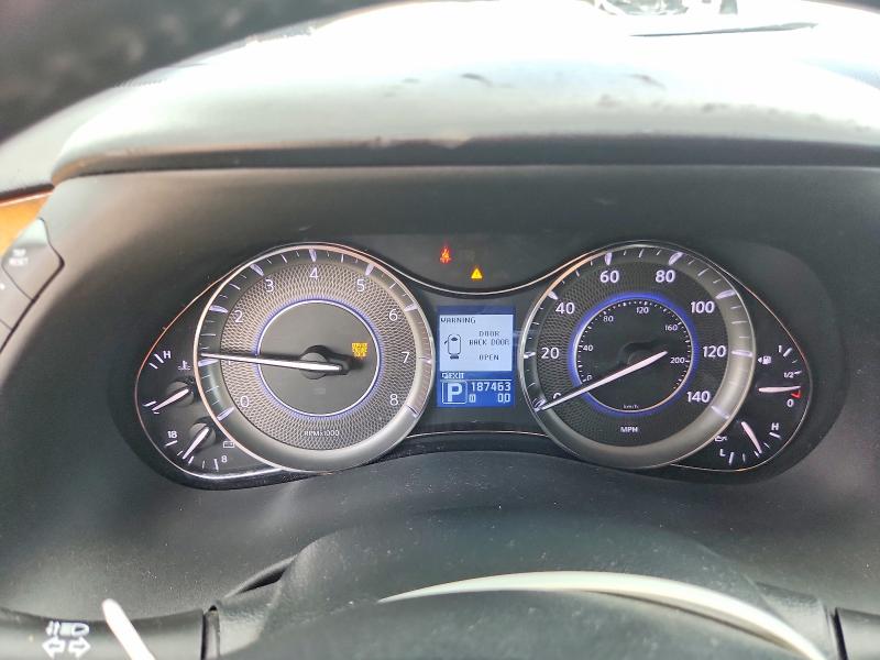 2012 Infiniti Qx56 VIN JN8AZ2NFXC9516003 COPART salvage auction — MECHANICAL, Ms - Certificate Of Title, sold $650 on 2026-07-07 (photo 9)