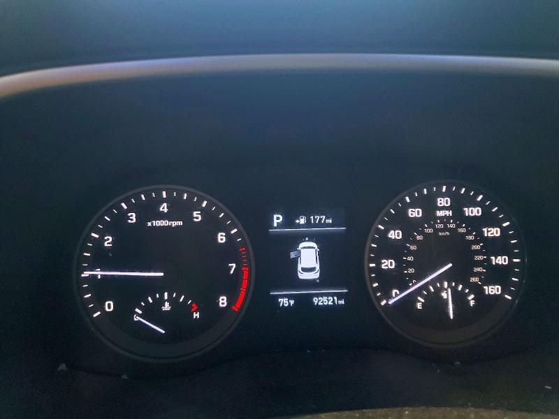 2020 Hyundai Tucson VIN KM8J3CA49LU136442 COPART salvage auction — FRONT END, Ny - Mv-907A Salvage Certificate, sold $4,050 on 2026-07-20 (photo 9)