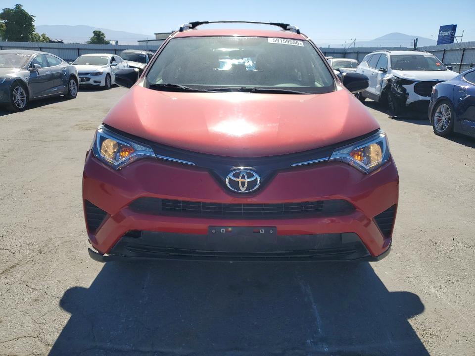 2016 Toyota Rav 4 VIN JTMZFREV7GJ093392 COPART salvage auction — REAR END, Ca - Salvage Certificate, sold $3,650 on 2026-07-31 (photo 5)
