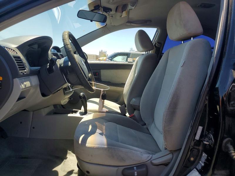 2008 Kia Spectra VIN KNAFE122055102566 COPART salvage auction — REAR END, Ca - Salvage Certificate, sold $425 on 2026-07-09 (photo 7)