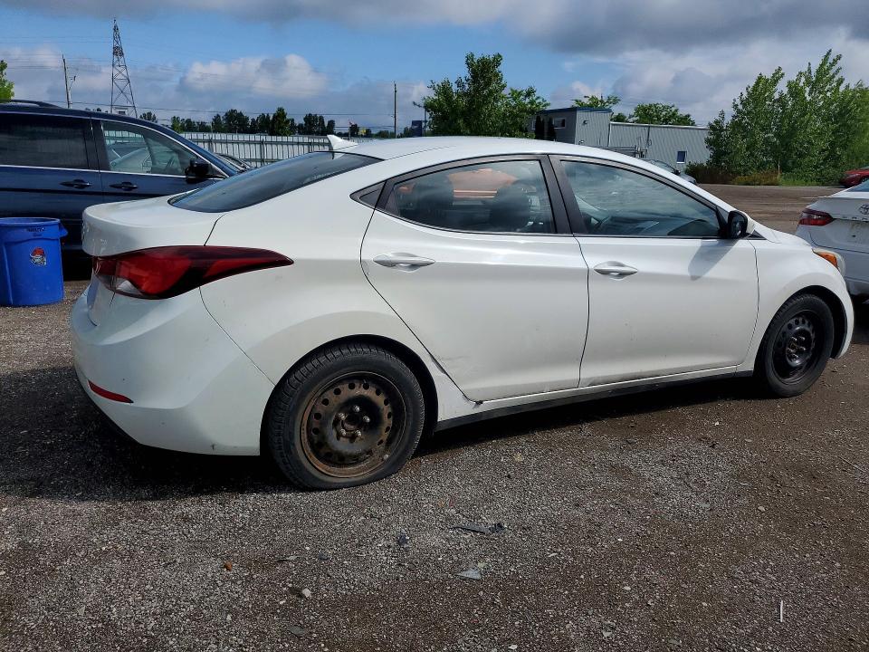 2014 Hyundai Elantra VIN 5NPDH4AE6EH519009 COPART salvage auction — MINOR DENT/SCRATCHES, On - Permit No Brand - Unfit, sold $800 on 2026-07-03 (photo 3)