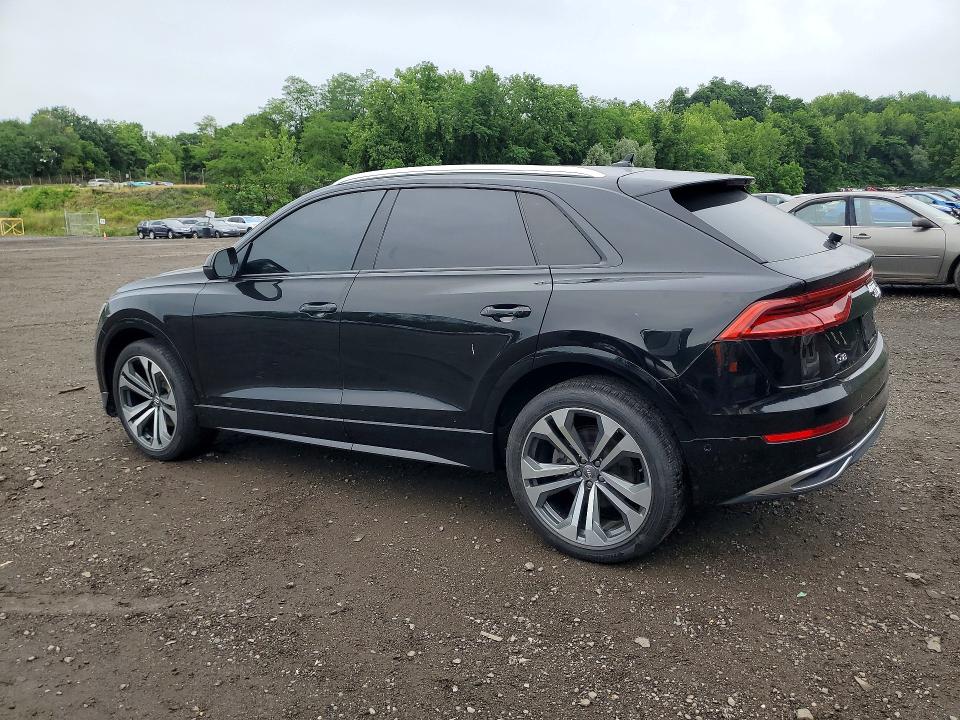 2020 Audi Q8 VIN WA1CVAF1XLD007985 COPART salvage auction — FRONT END, Ny - Mv-907A Salvage Certificate, sold $8,500 on 2026-07-23 (photo 2)