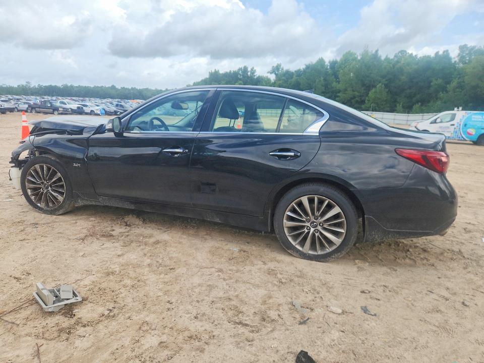 2018 Infiniti Q50 VIN JN1EV7AR9JM443838 COPART salvage auction — FRONT END, SC - CERT OF TITLE-SALVAGE, sold $1,600 on 2026-07-17 (photo 2)