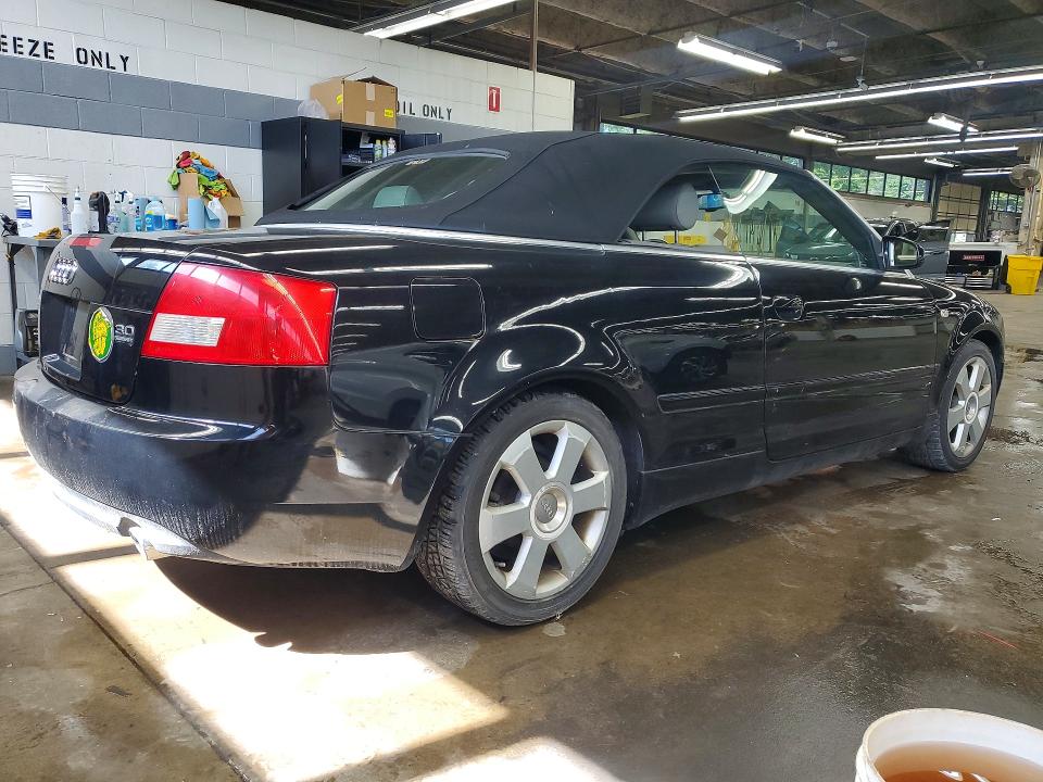 2005 Audi A4 quattro VIN WAUDT48H45K012557 COPART salvage auction — MECHANICAL, Il - Certificate Of Title, sold $350 on 2026-07-27 (photo 3)