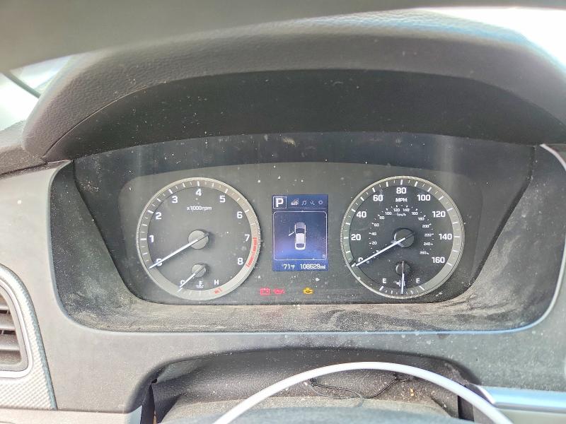 2015 Hyundai Sonata VIN 5NPE24AF8FH188188 COPART salvage auction — FRONT END, Tn - Certificate Of Title, sold $675 on 2026-07-09 (photo 9)
