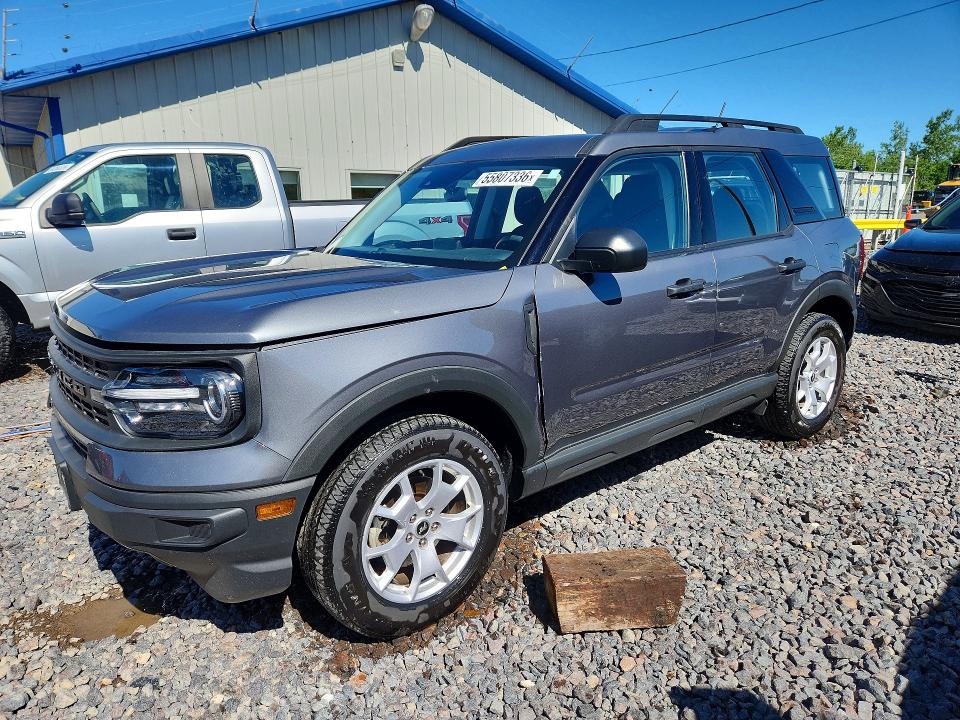 2021 Ford Bronco VIN 3FMCR9A66MRA63745 COPART salvage auction — FRONT END, Il - Salvage Certificate, sold $5,400 on 2026-07-27 (photo 1)
