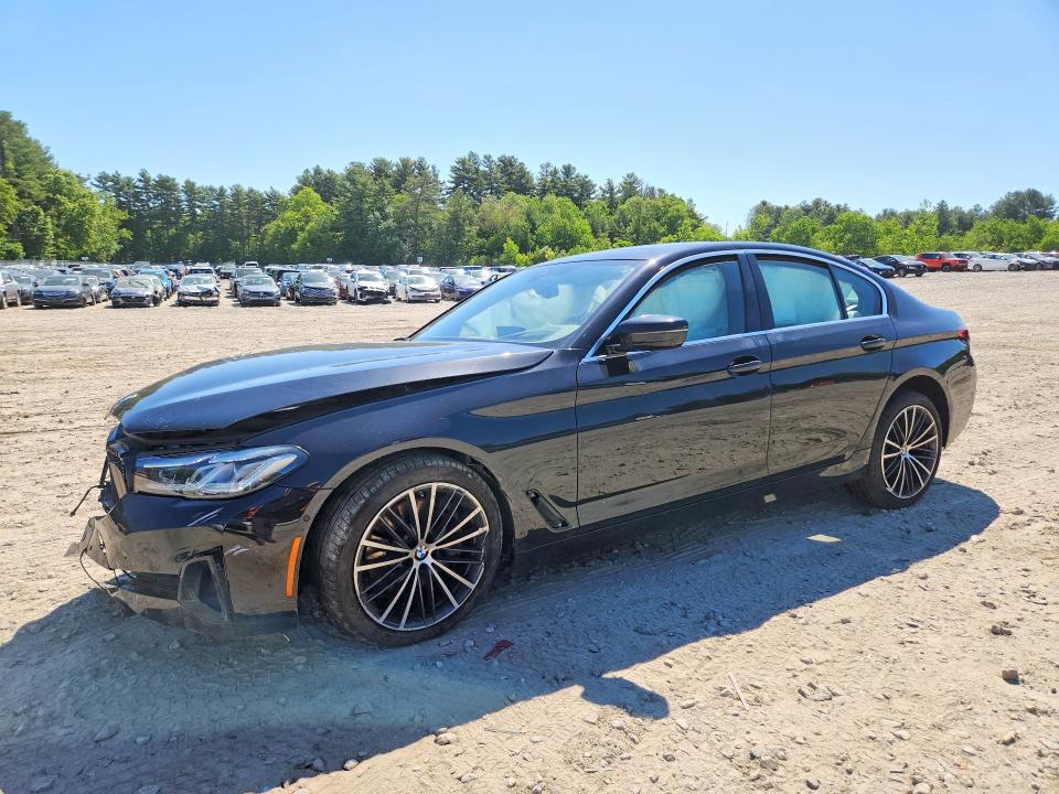 2021 BMW 5er VIN WBA73BJ07MWW94301 COPART salvage auction — FRONT END, Ma - Cert Of Title-Slvg Repair Thft, sold $2,200 on 2026-07-27 (photo 1)